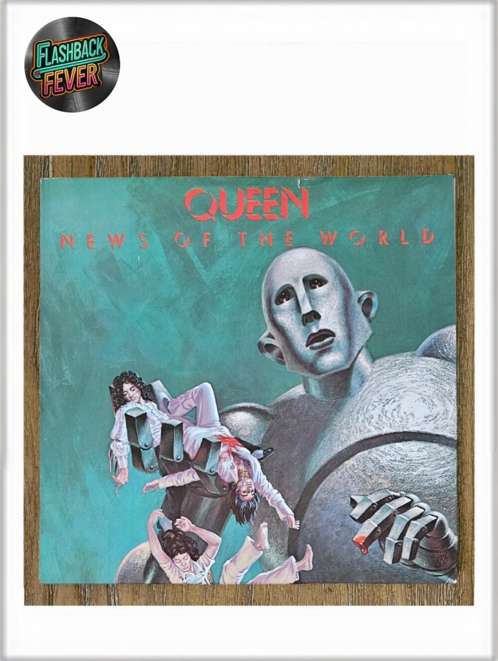 QUEEN•News Of The World•1977 US (#6E-112) PRCW Pressing,  Gatefold